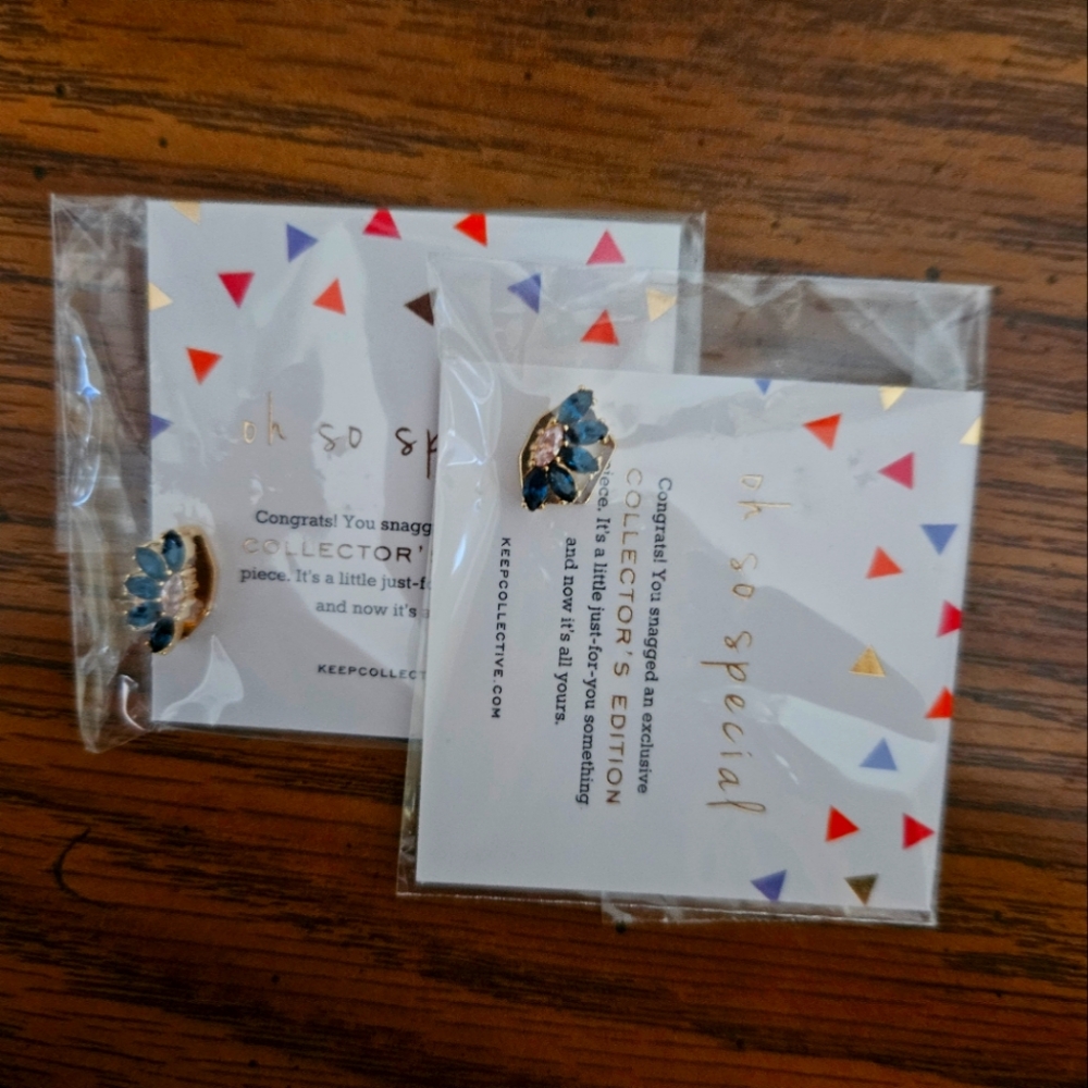 Half flower charms